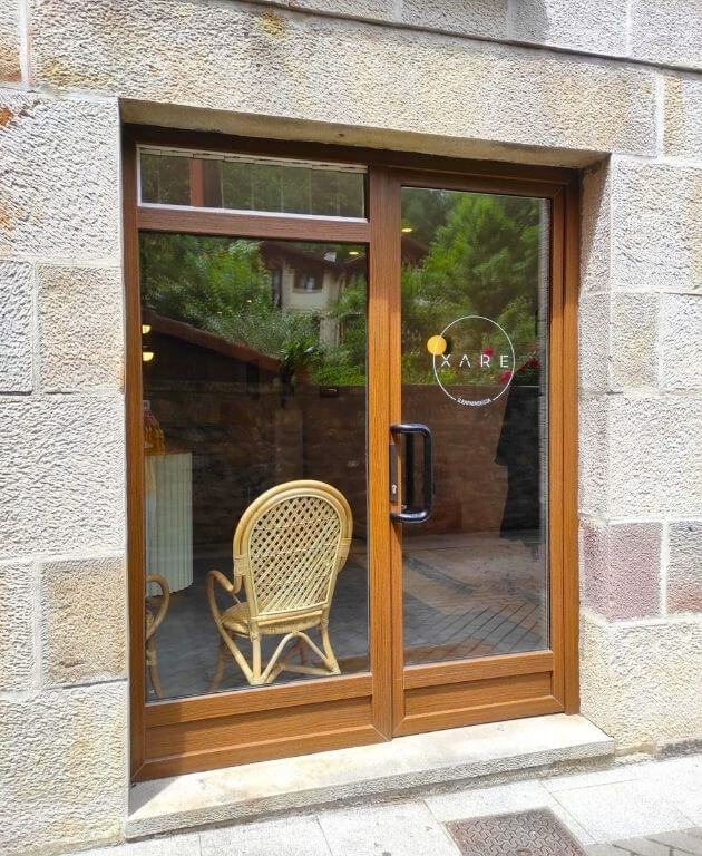 entrada peluquería ibarra